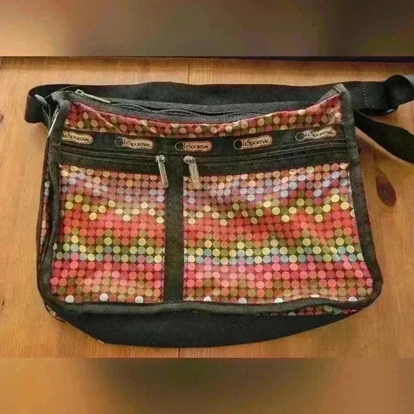 LeSportsac Crossbody Adjustable Strap Messenger Bag - Picture 1 of 6